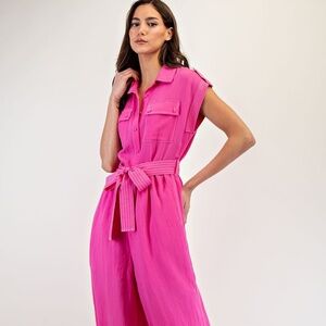 Sweet Pink Jumpsuit by EESome